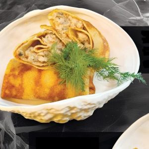 Млинці з куркою та грибами (1, 3, 7)