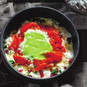 queso crema con pimientos asados (7)